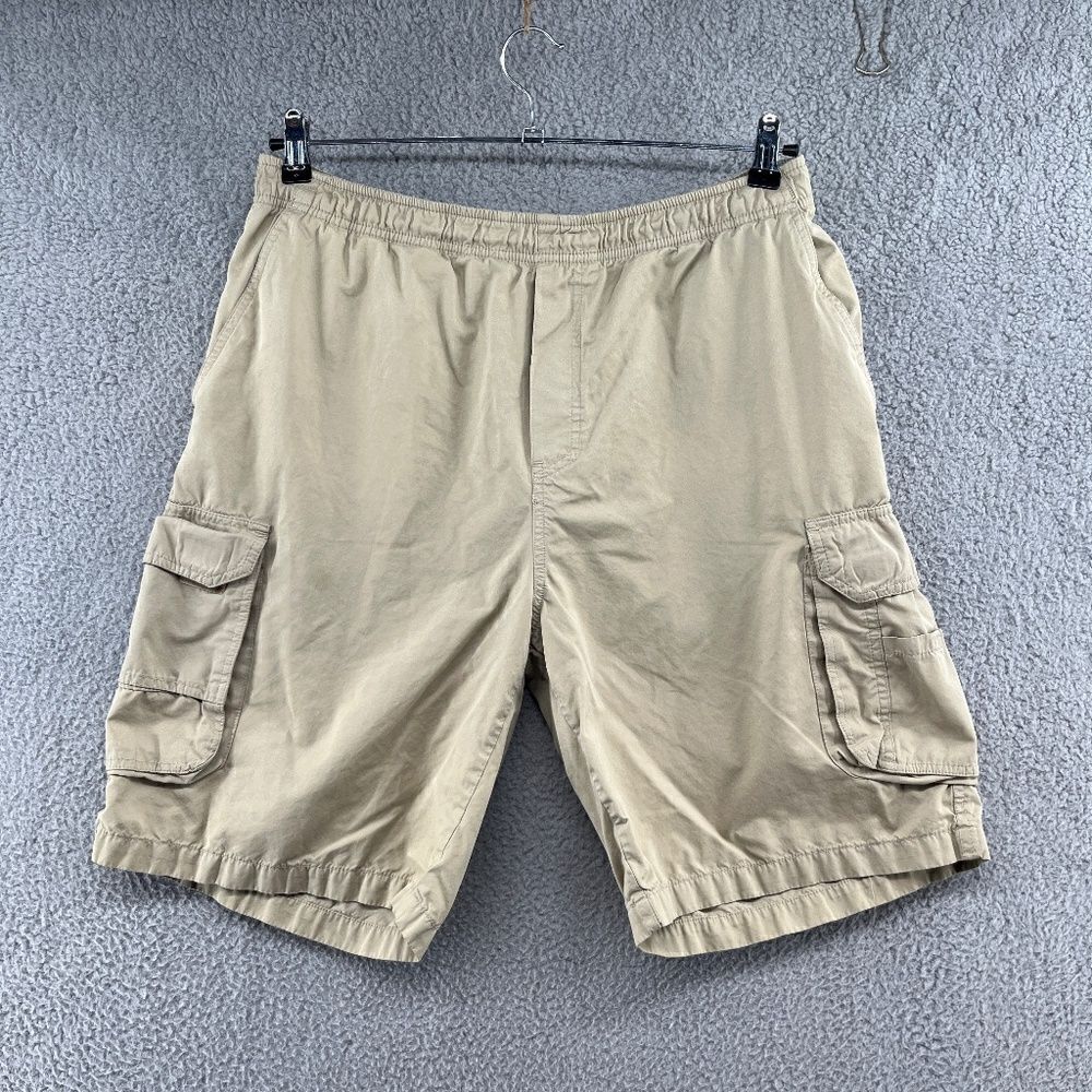 Vintage Ocean Pacific Sport Beige Cargo Shorts Men’s Large